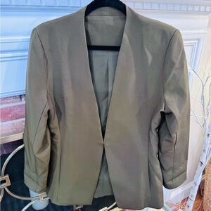 Olive Green Women's Blazer